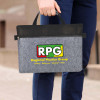 Promotional Stirling RPET Felt Satchels Feature
